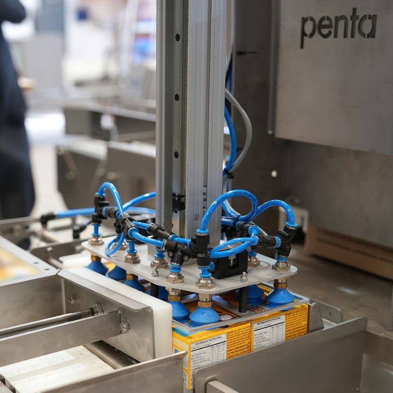 Automação de final de linha Penta · vista 2
